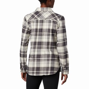 Columbia Simply Put™ II Flannel Skjorta Dam Vita/Grå (WYZTA5326)